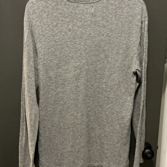 PacSun Los Angeles Long Fit Grey Men's Small Shirt Long Sleeve – New, Stylish - Picture 2 of 5